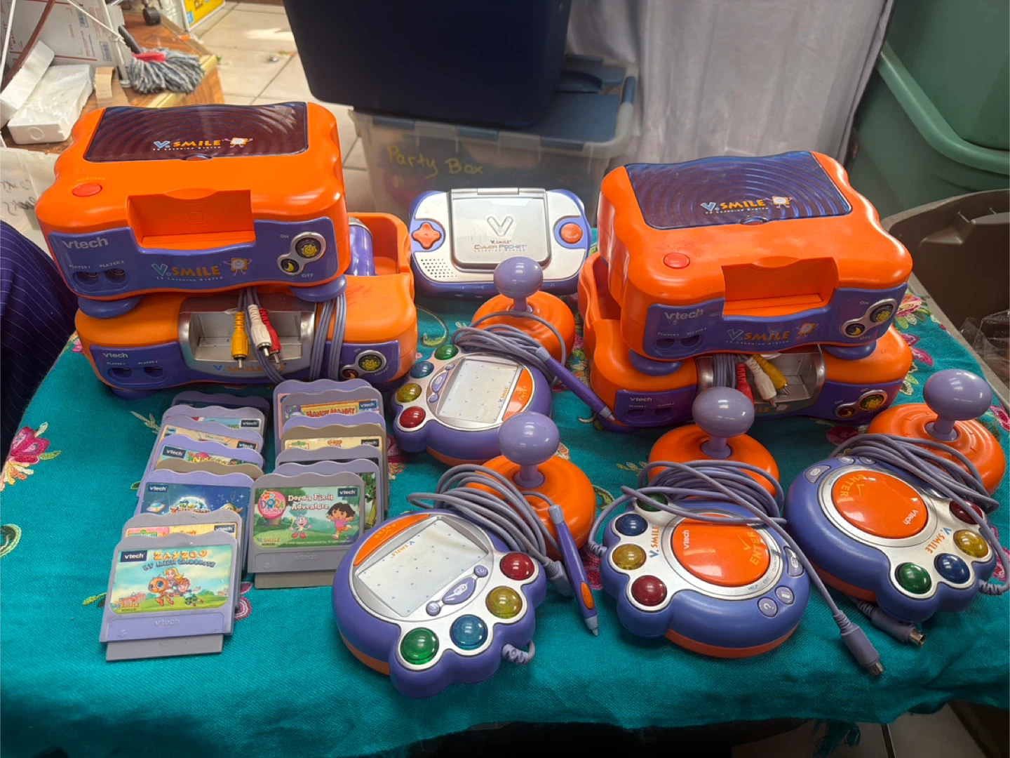 VTech V.Smile Educational Game System with Accessories