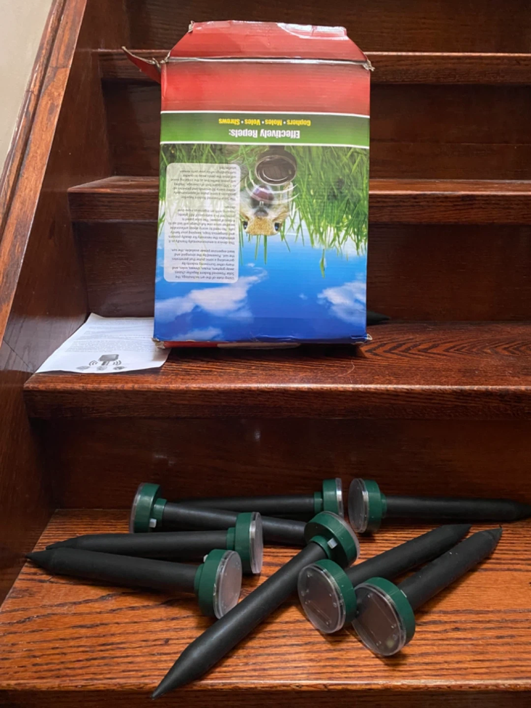 Solar Powered Rodent Repeller - Gophers, Moles, Voles, Shrews - photo 4