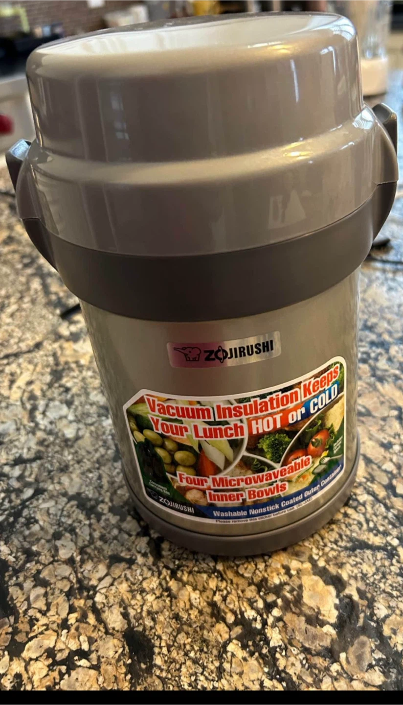 🥕ZOJIRUSHI Vacuum Insulated with 4 Microwavable Inner Bowls - photo 2