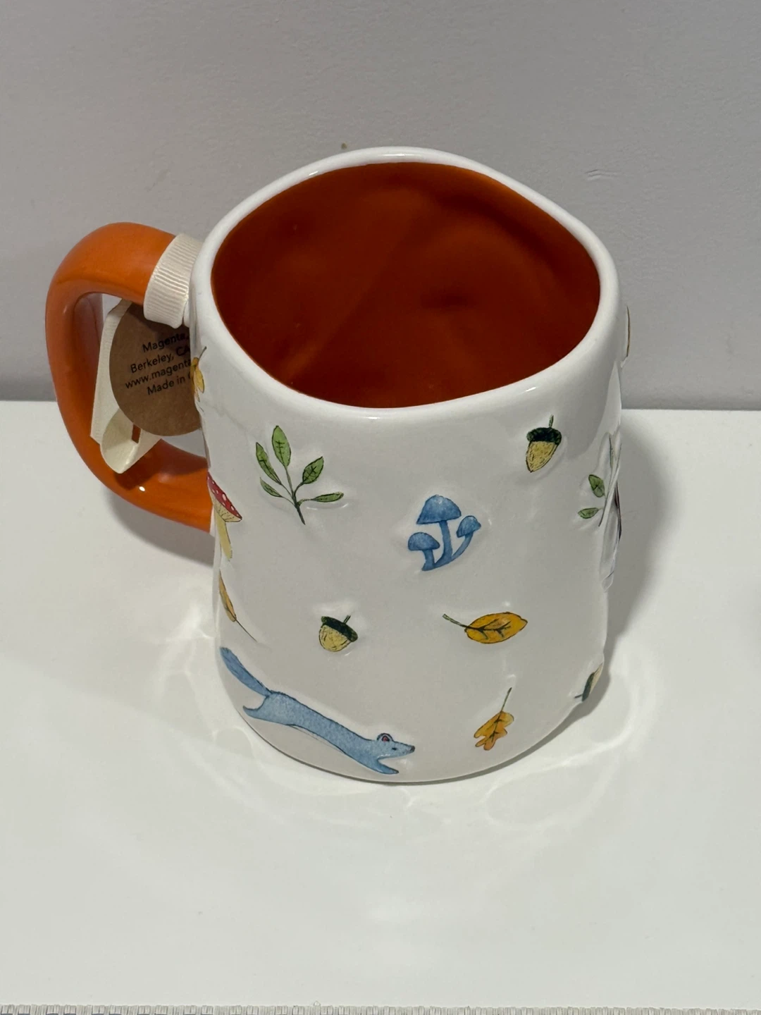 Rae Dunn "Happy Fall" Fox Mug - photo 2