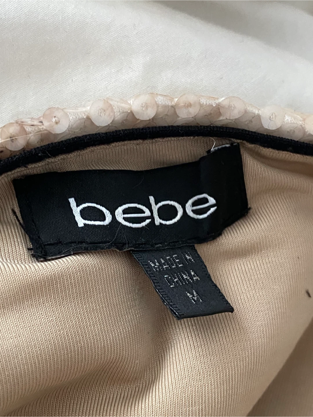 Bebe Sequin Snake print skirt - photo 4