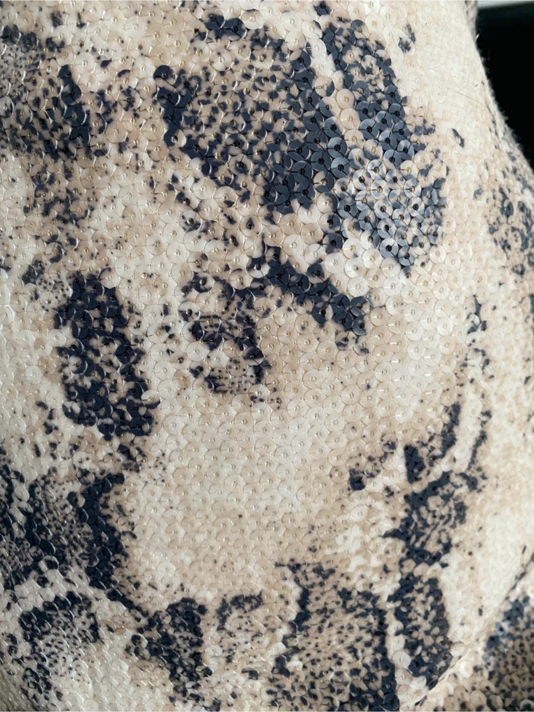 Bebe Sequin Snake print skirt - photo 3