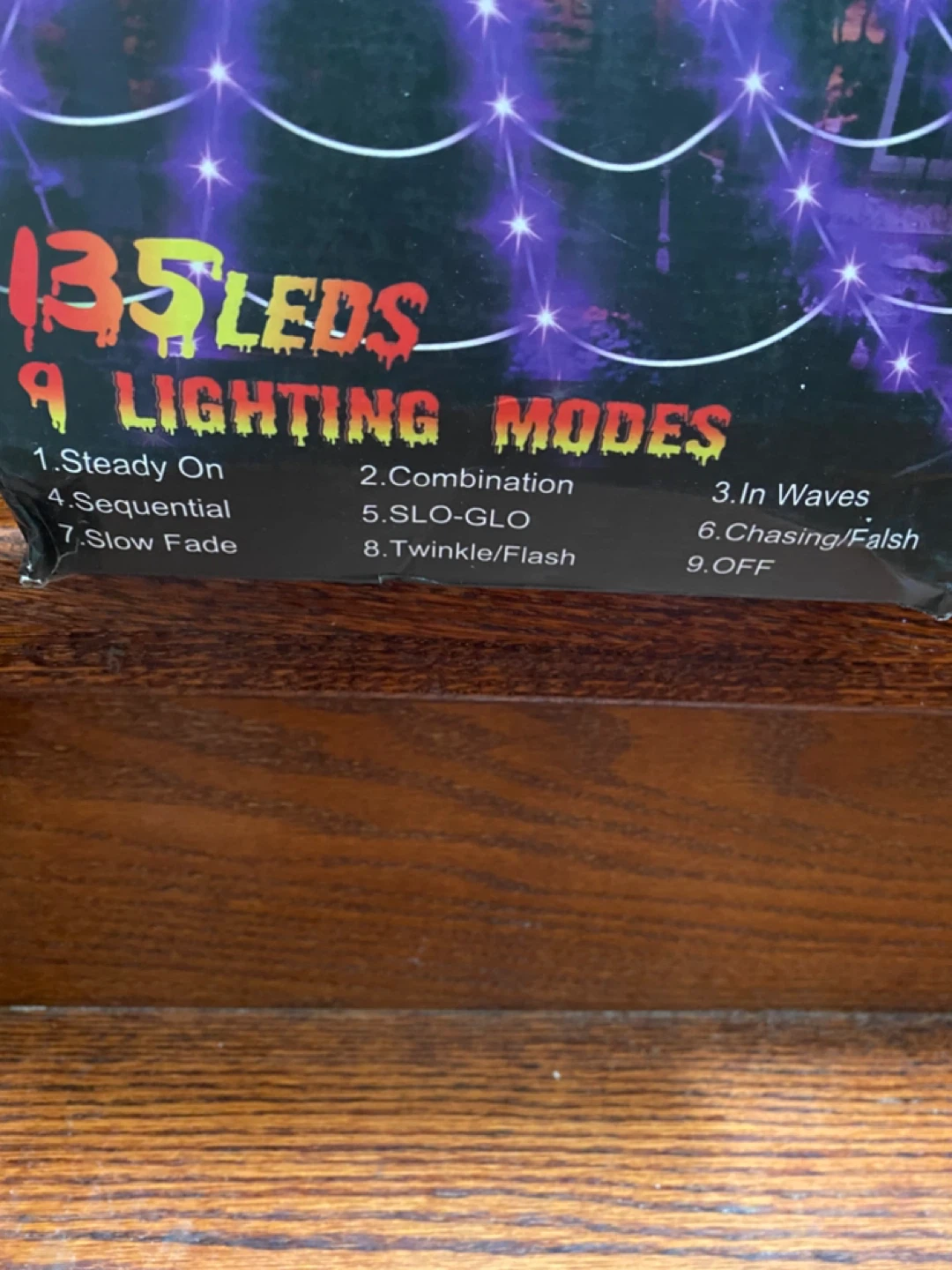 135 LED Spider Web Lights with 9 Lighting Modes - photo 2