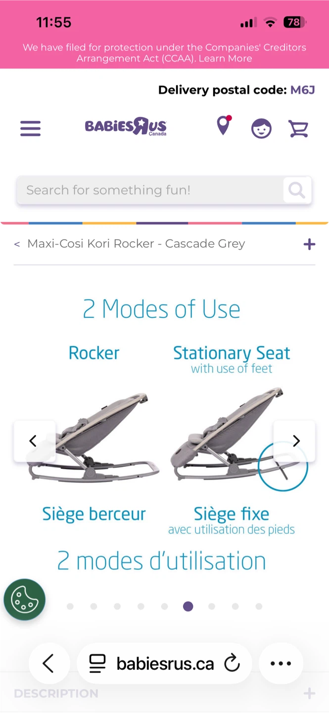 Maxi-Cosi Kori Rocker - Cascade Grey - photo 3