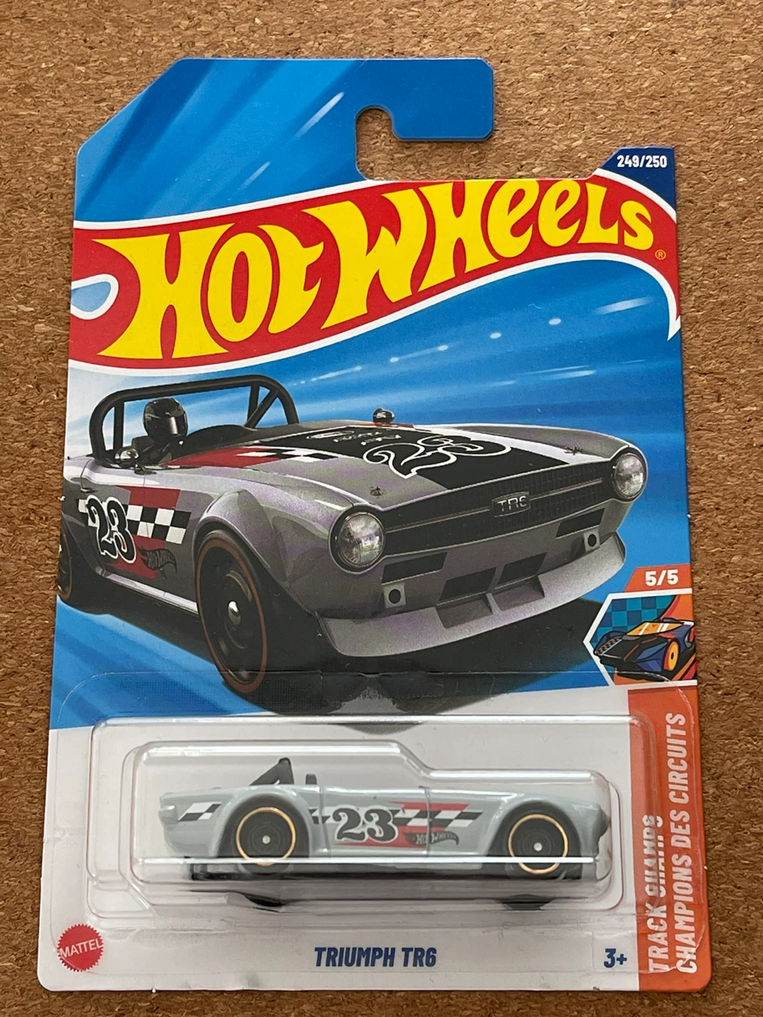Hot Wheels Triumph TR6 Diecast Car