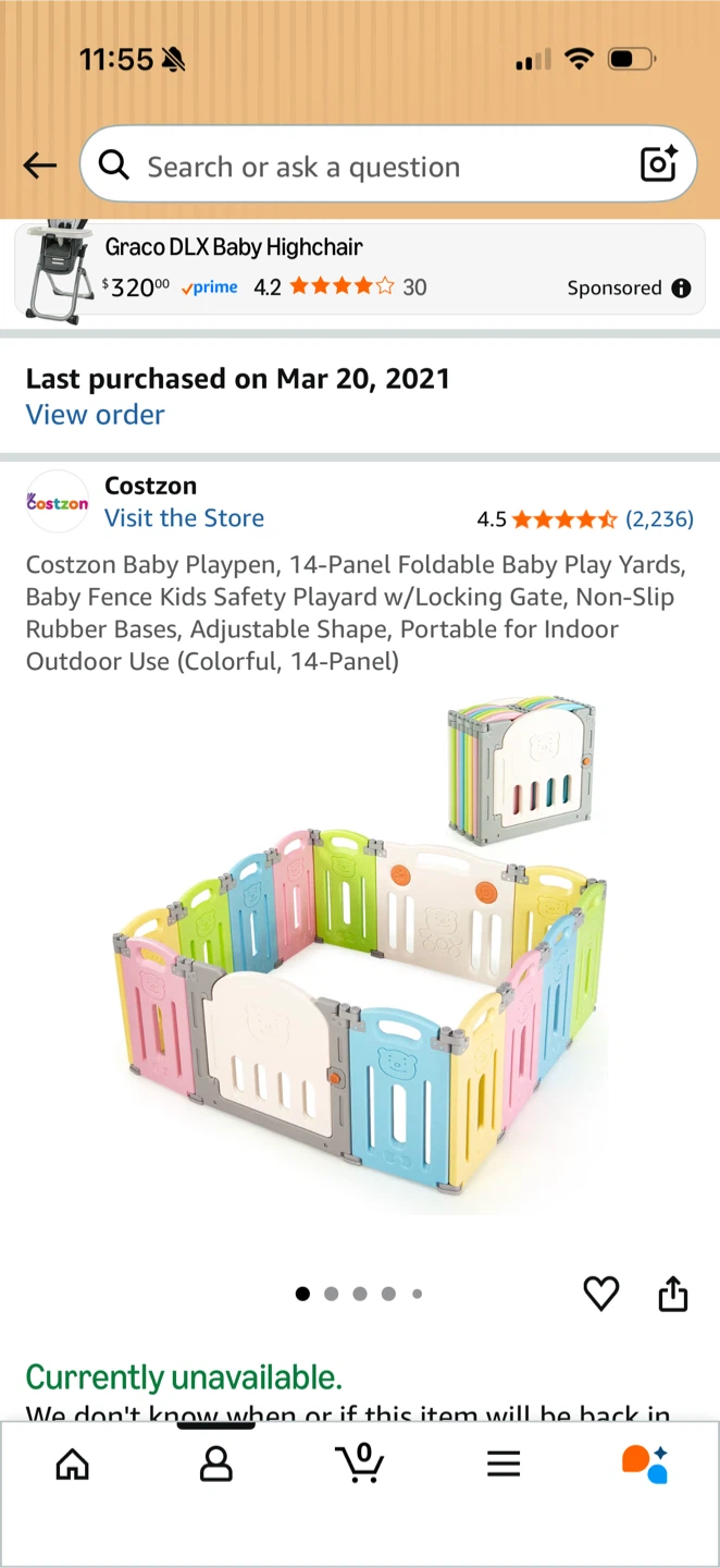 14-Panel Foldable Baby Playpen Yards - photo 4