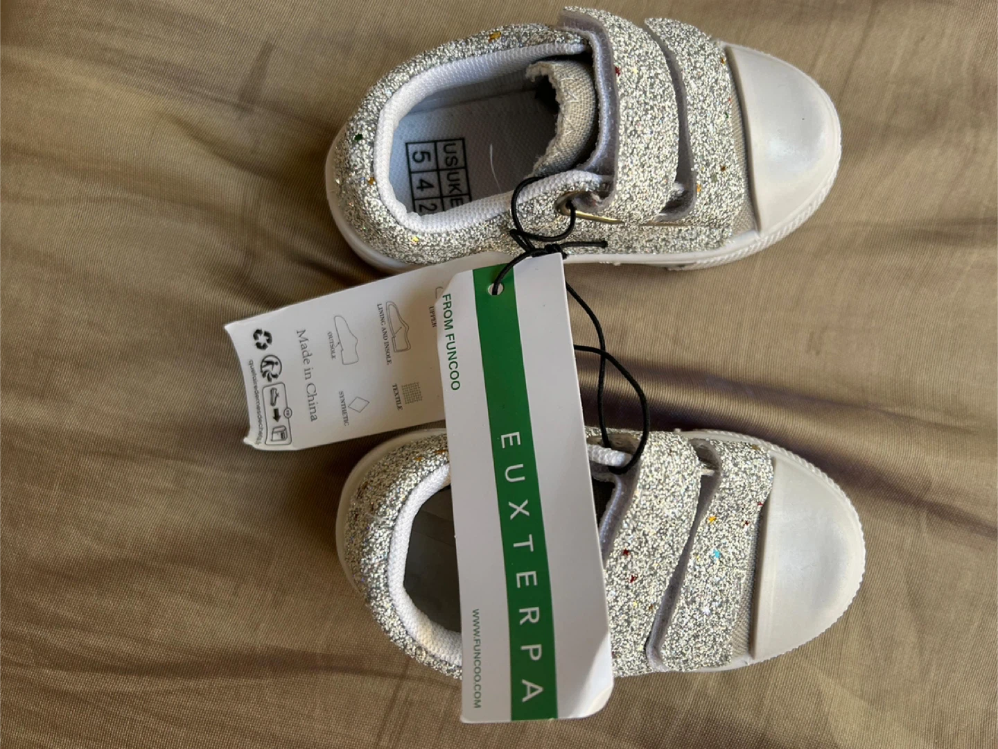 Velcro Sneakers - Size US 5/ UK4/EU 20