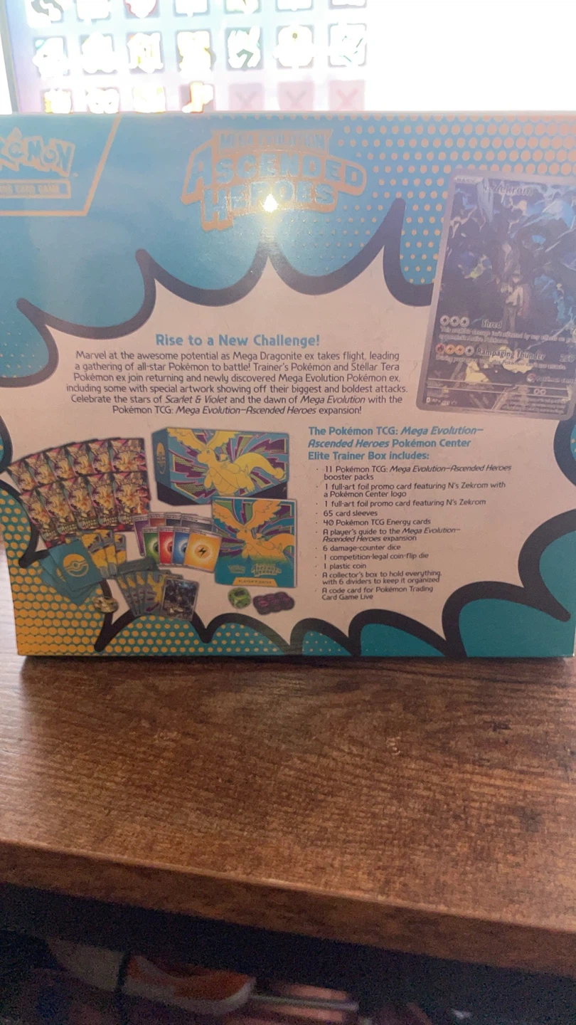 Pokemon Ascended Heroes ETB Pokemon center - photo 4