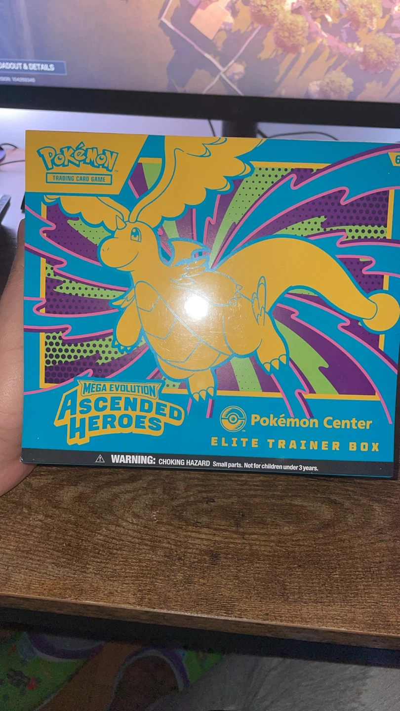 Pokemon Ascended Heroes ETB Pokemon center