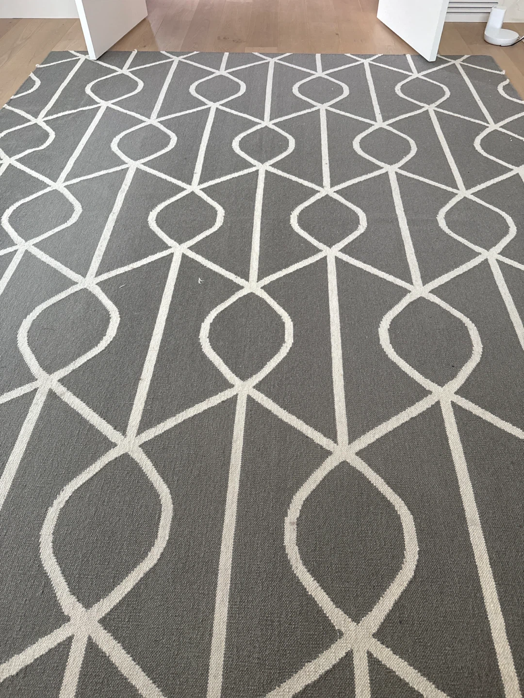 Grey Low Profile Area Rug - photo 3