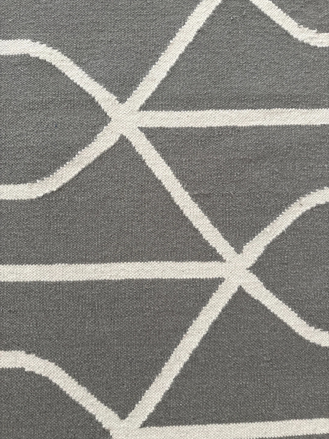 Grey Low Profile Area Rug - photo 2