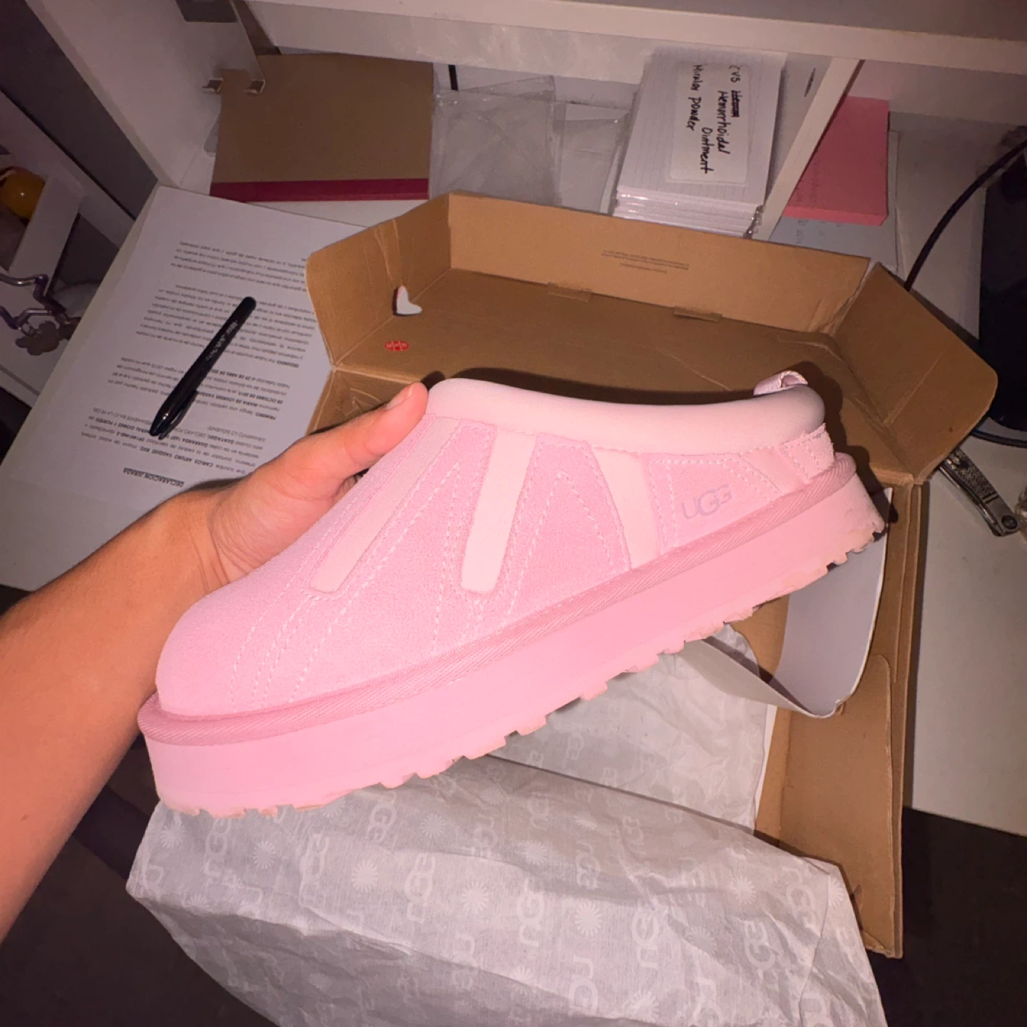 pink tasman ugg sunwave collab - photo 4