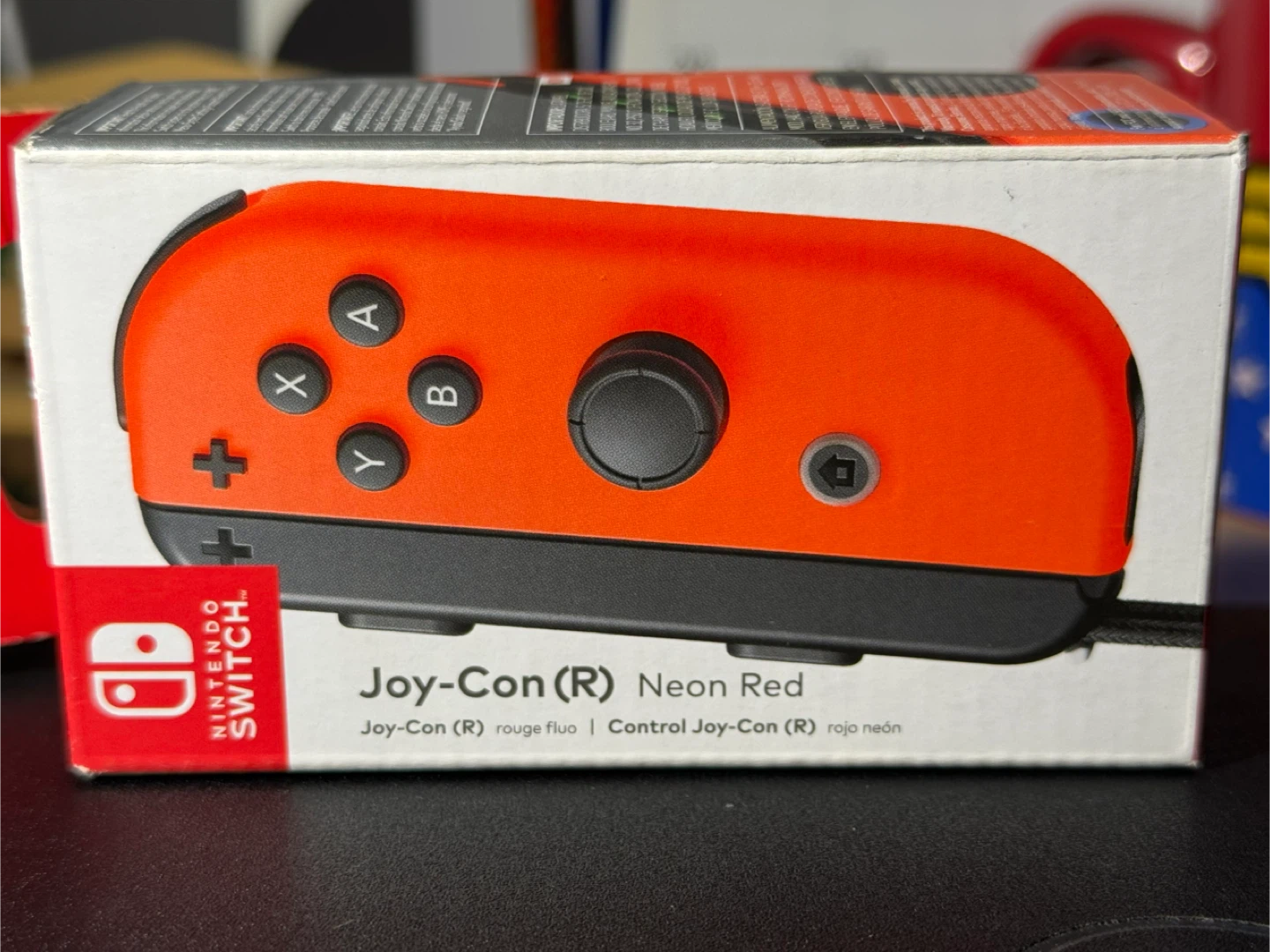 Nintendo Switch Joy-Con (R) Neon Red Controller