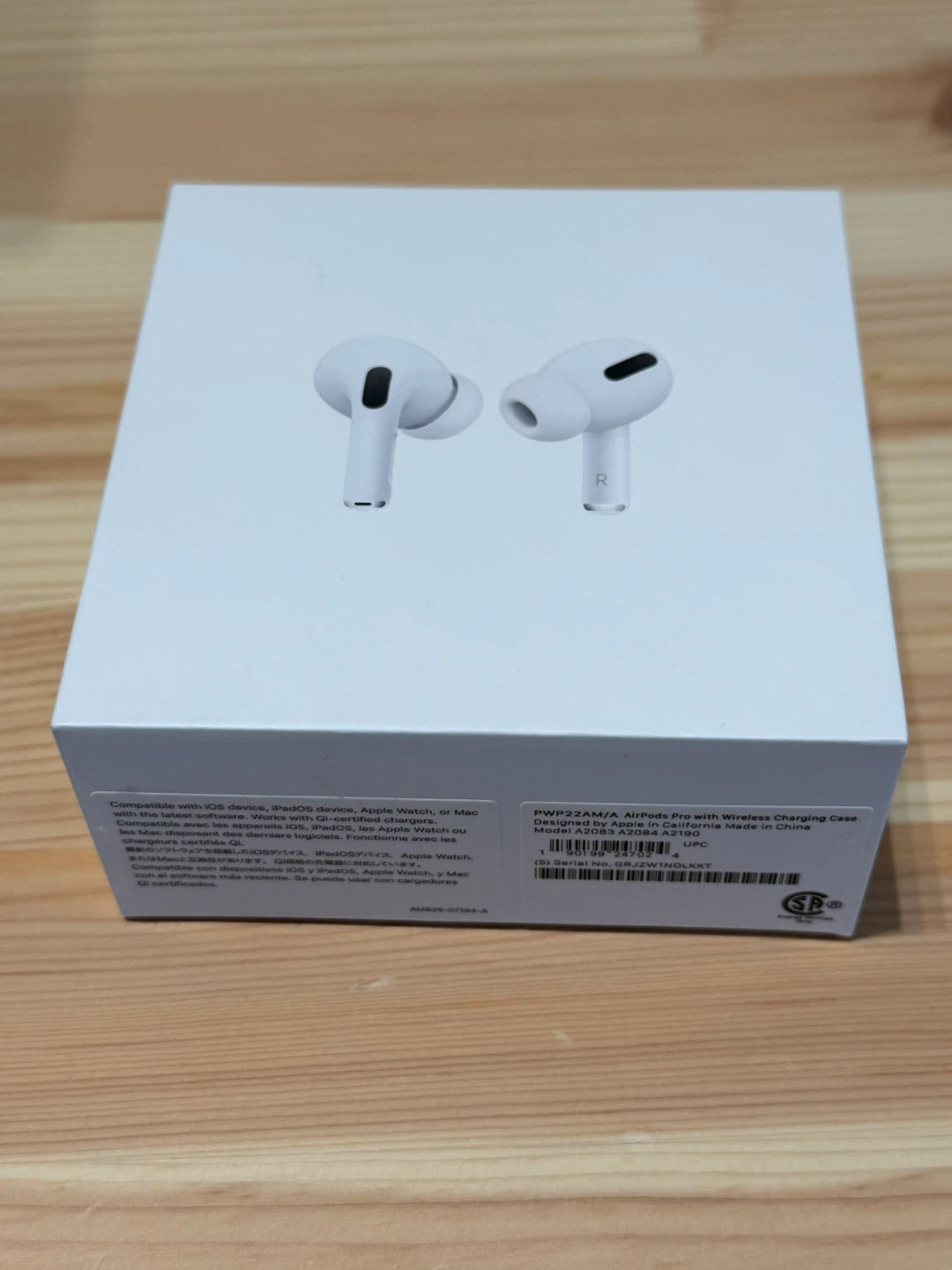 Original Apple AirPods Pro BOX + ear tips ONLY