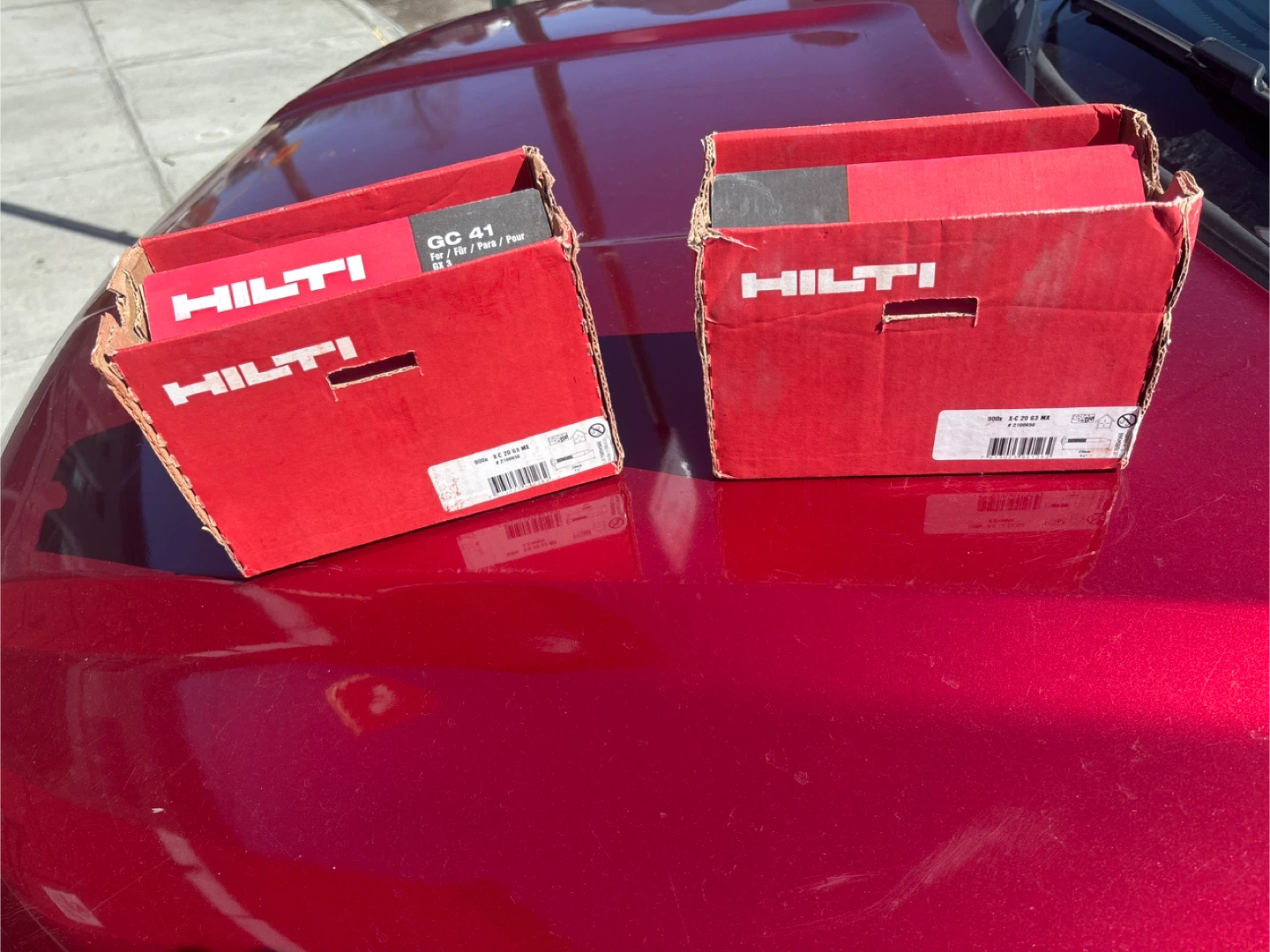 Hilti GC 41 & 900x X-C 20 63 MX