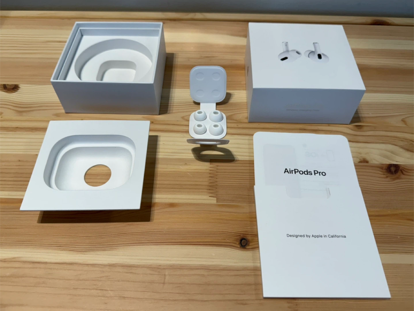 Original Apple AirPods Pro BOX + ear tips ONLY - photo 3