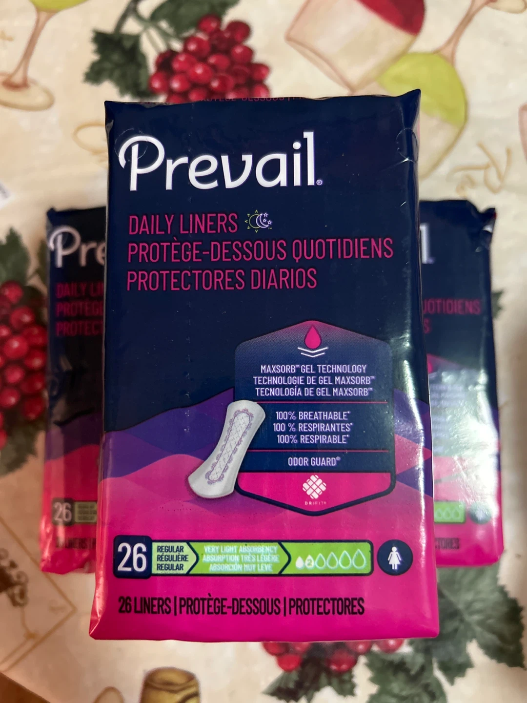 Prevail Daily Liners (3pk) 🥕