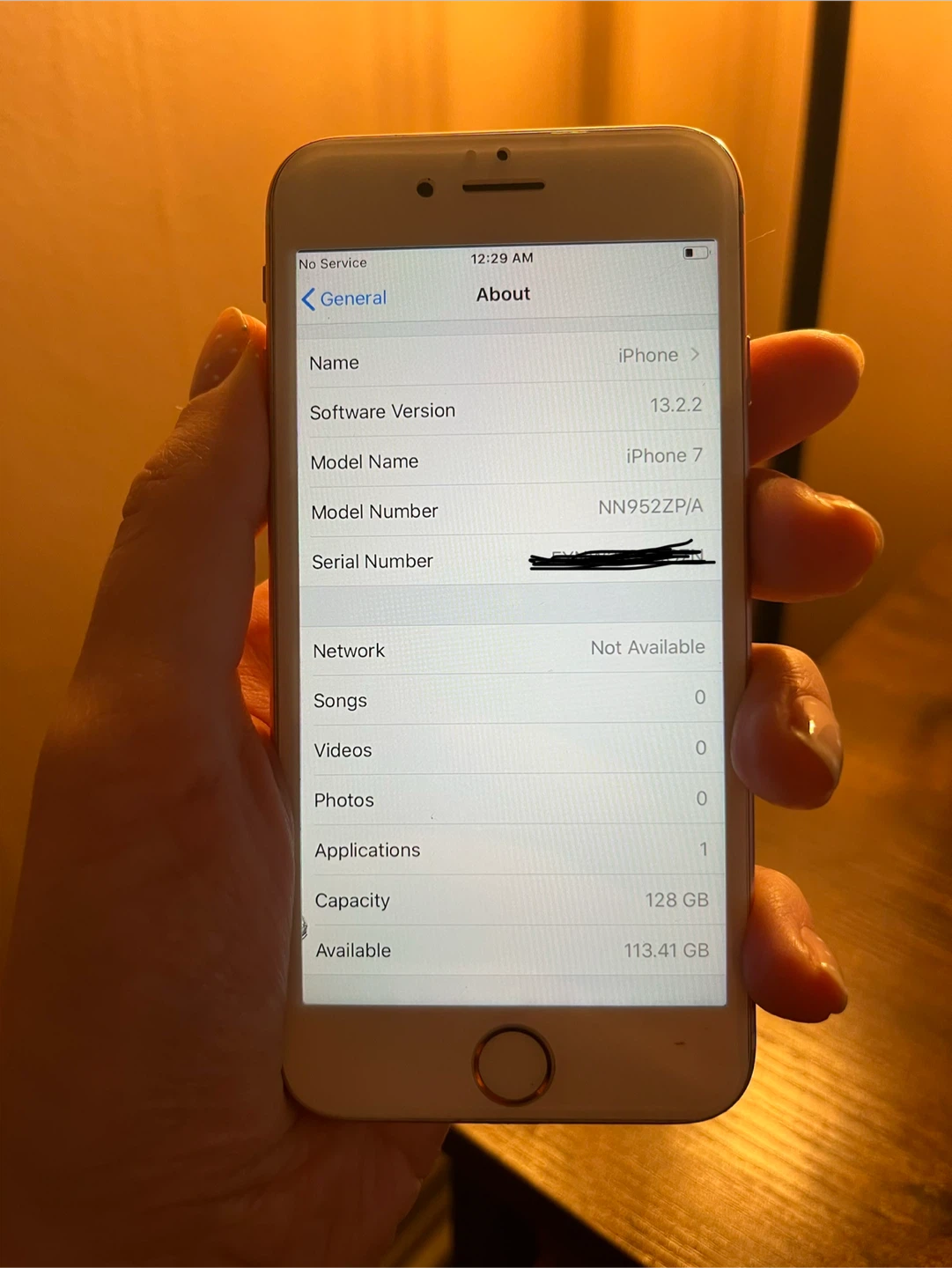 Apple iPhone 7 Rose Gold 128GB - photo 4