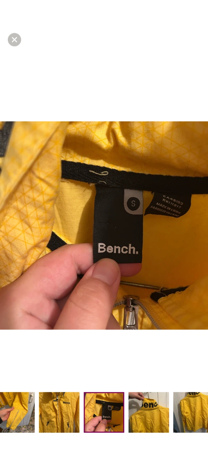 Bench Yellow Jacket - Size S - photo 4