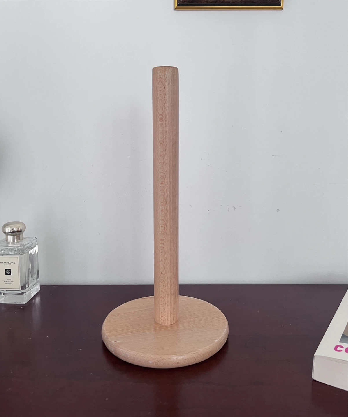 Wood Paper Towel Holder