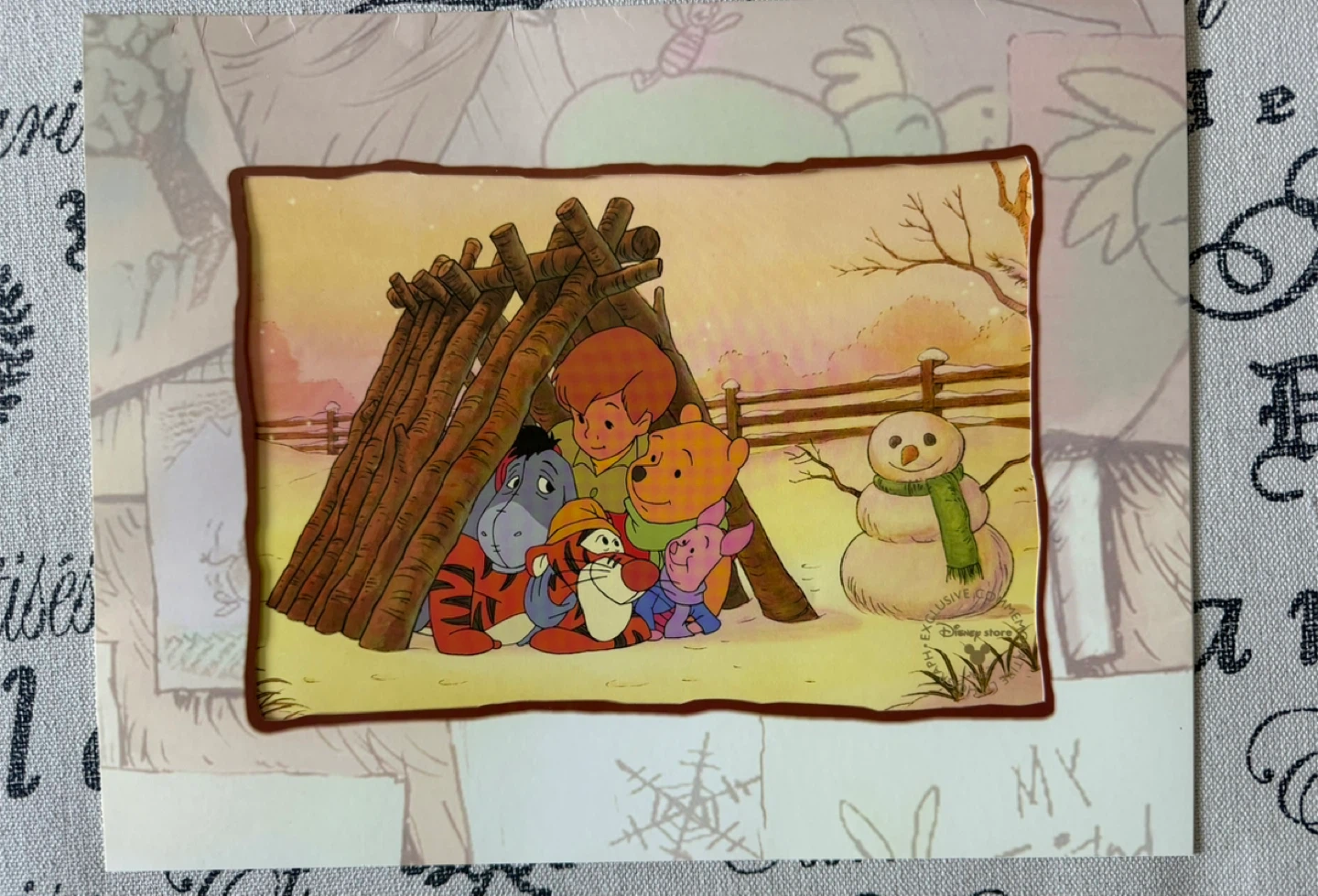 🥕Piglet's Big Movie Commemorative Lithograph