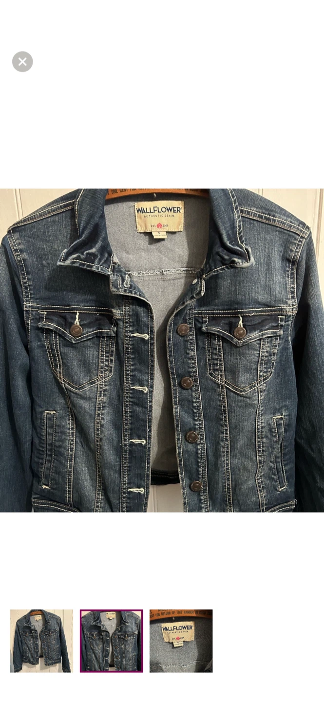 Wallflower Women's Denim Jacket - photo 2