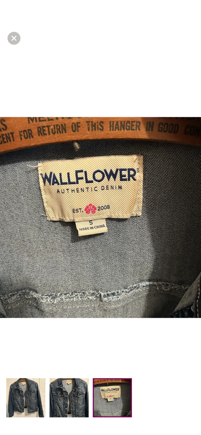 Wallflower Women's Denim Jacket - photo 3
