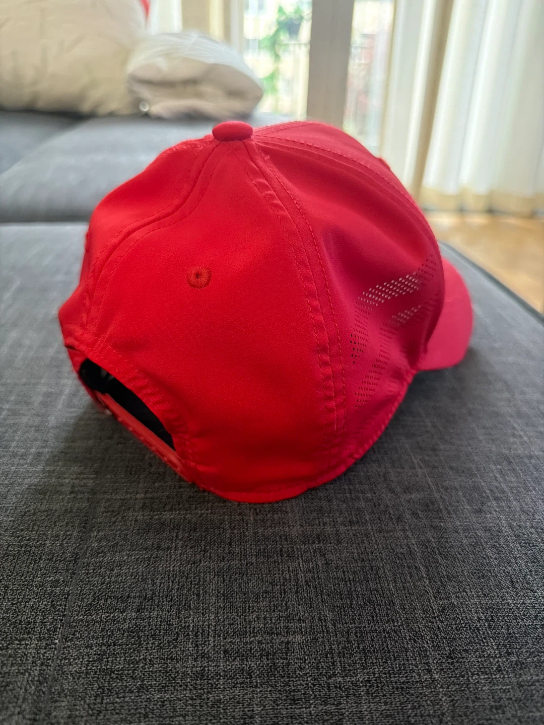 Adidas Red Baseball Cap - photo 2
