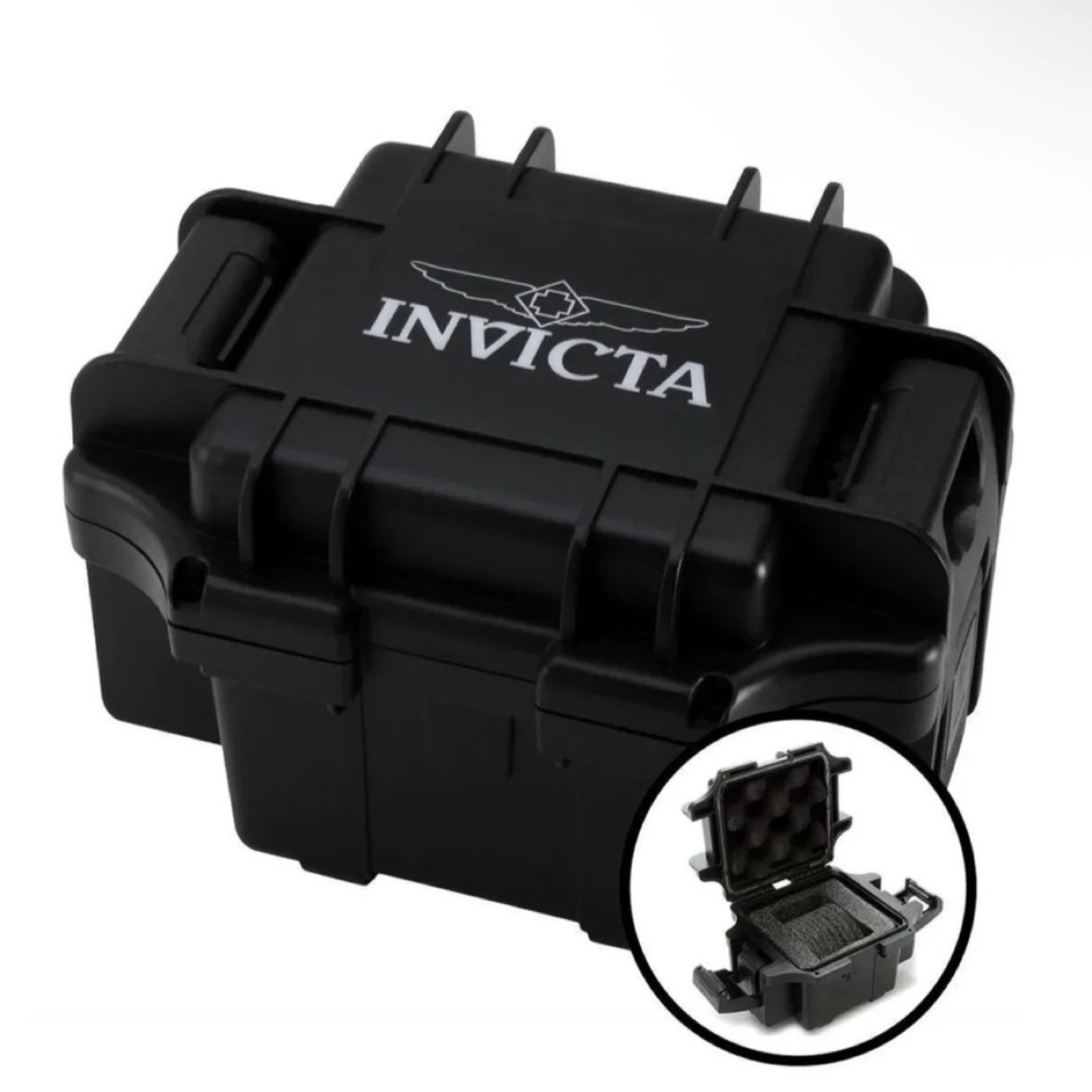 Invicta 1-Slot Dive Impact Watch Case, Black (DC1BLK)