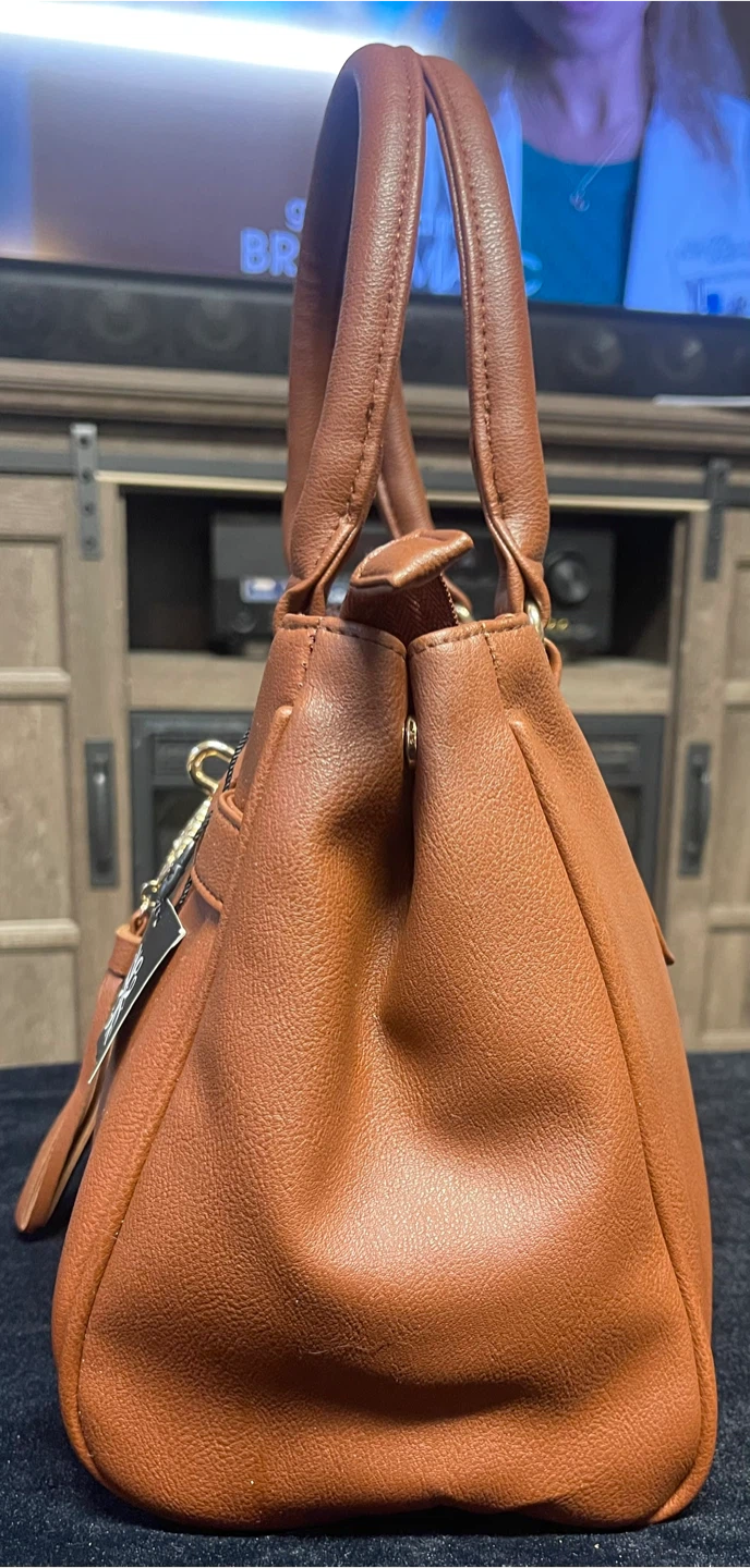 Avon Signature Collection Brown Satchel Handbag - photo 3
