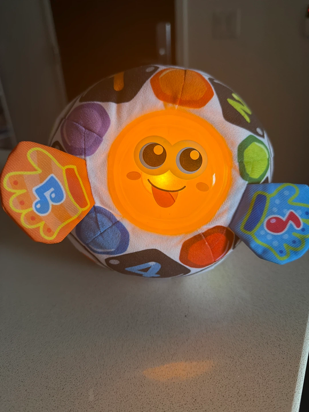 Infant Light-Up Soft Ball Toy