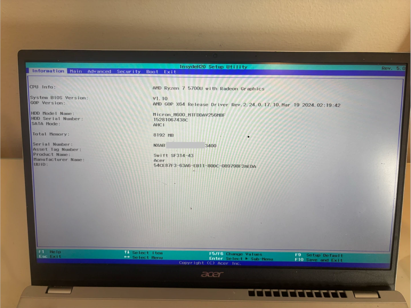 Acer Swift 3 Laptop - photo 5