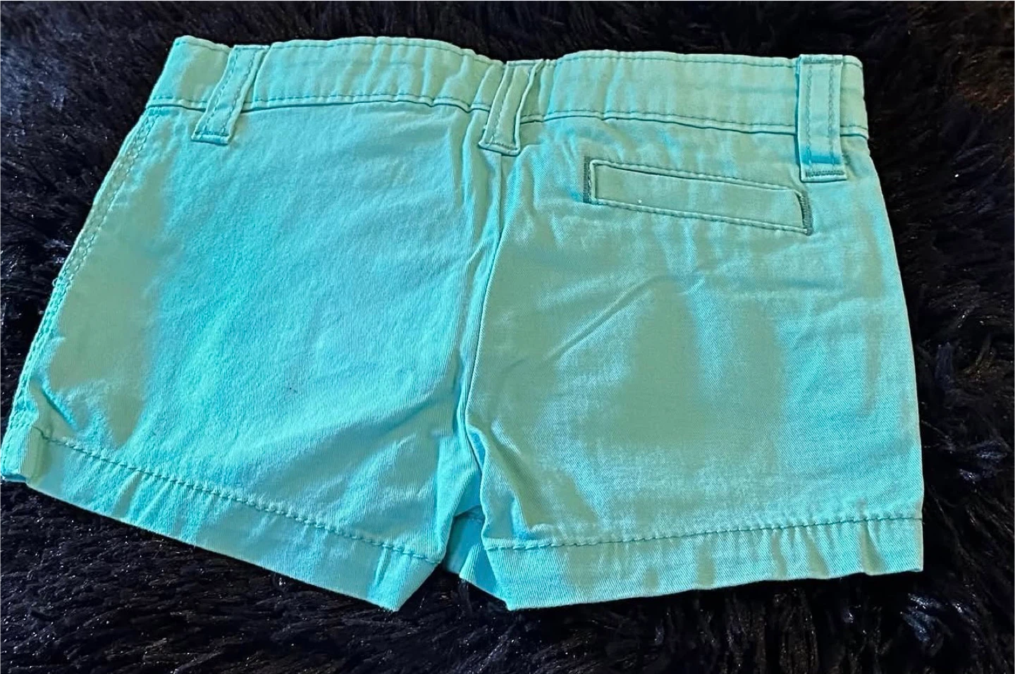 Carter's Baby Girl Teal Shorts Size 3M - photo 2