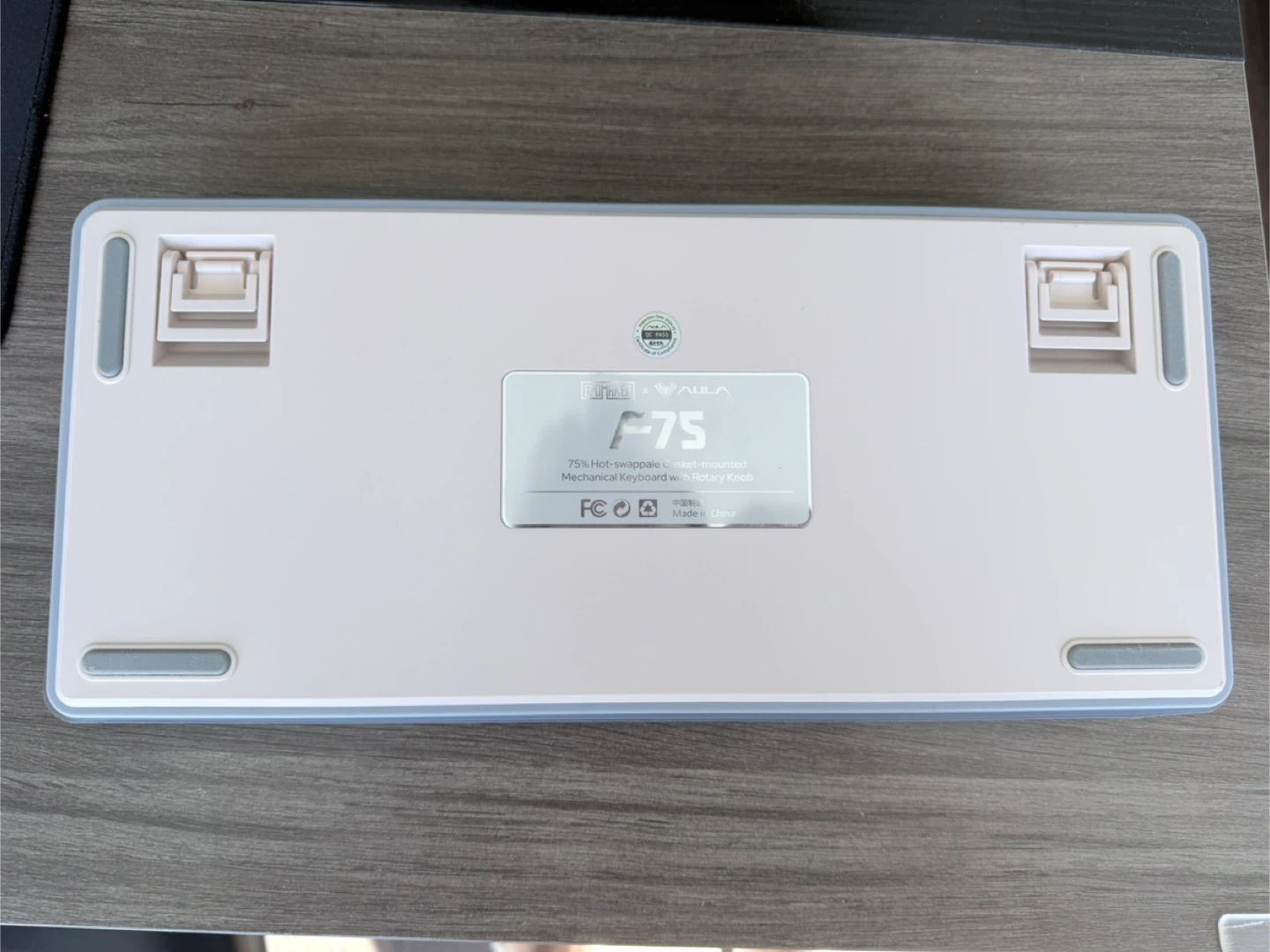 AULA F75 Mechanical Keyboard - Hot-swappable, Rotary Knob - photo 3