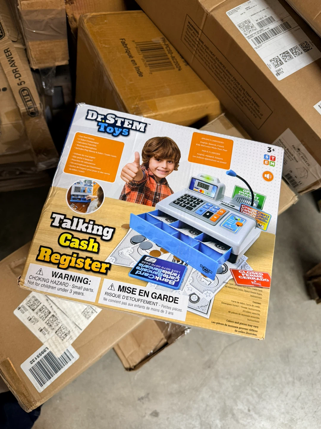 Dr. STEM Toys Talking Cash Register
