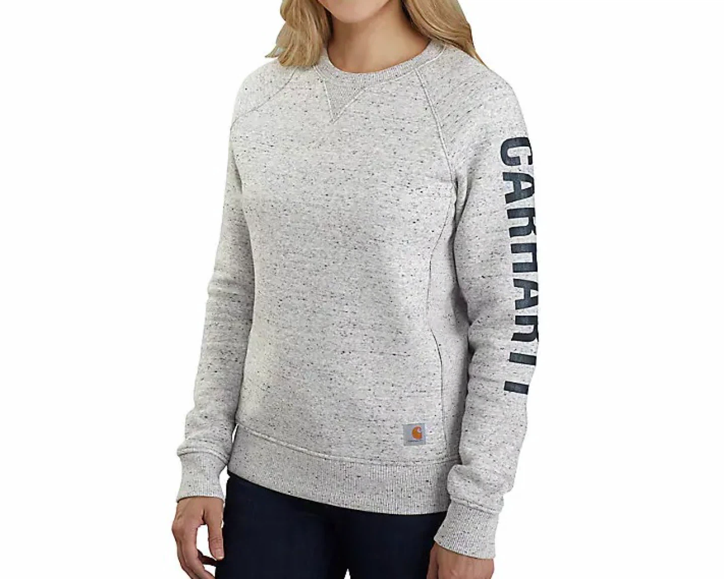 Carhartt Sweater Relaxed Fit Logo Sleeve Crewneck Sweater NEW - photo 4