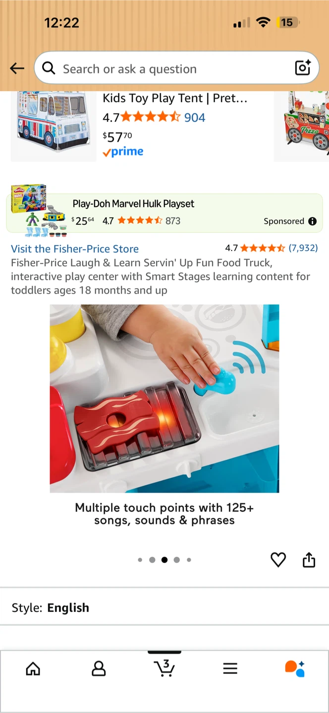 Fisher-Price Laugh & Learn Servin' Up Fun Food Truck - photo 3