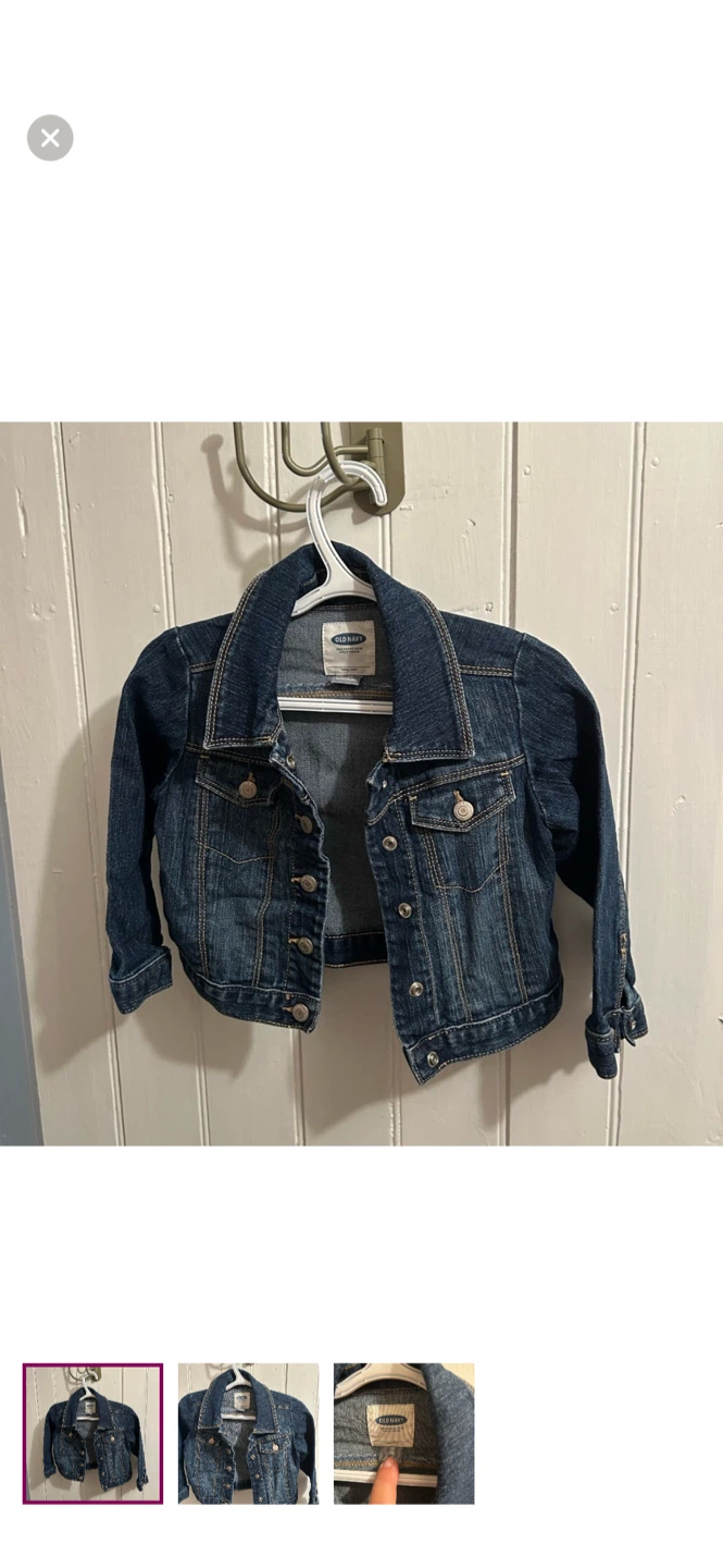 Old Navy Denim Jacket - Size 2T