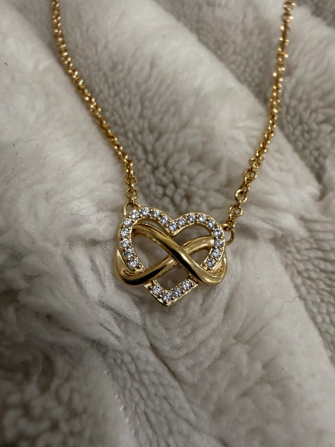 PANDORA SPARKLING HEART INFINITY NECKLACE - photo 2