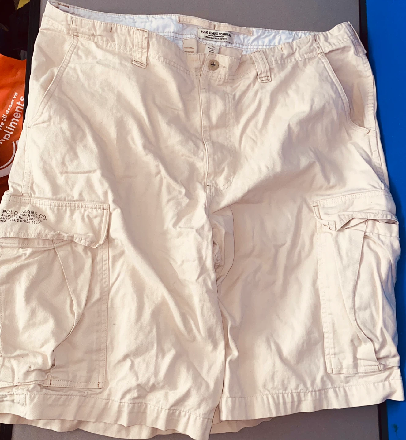 Vintage Polo Jeans Co. Ralph Lauren Cargo Shorts - photo 2