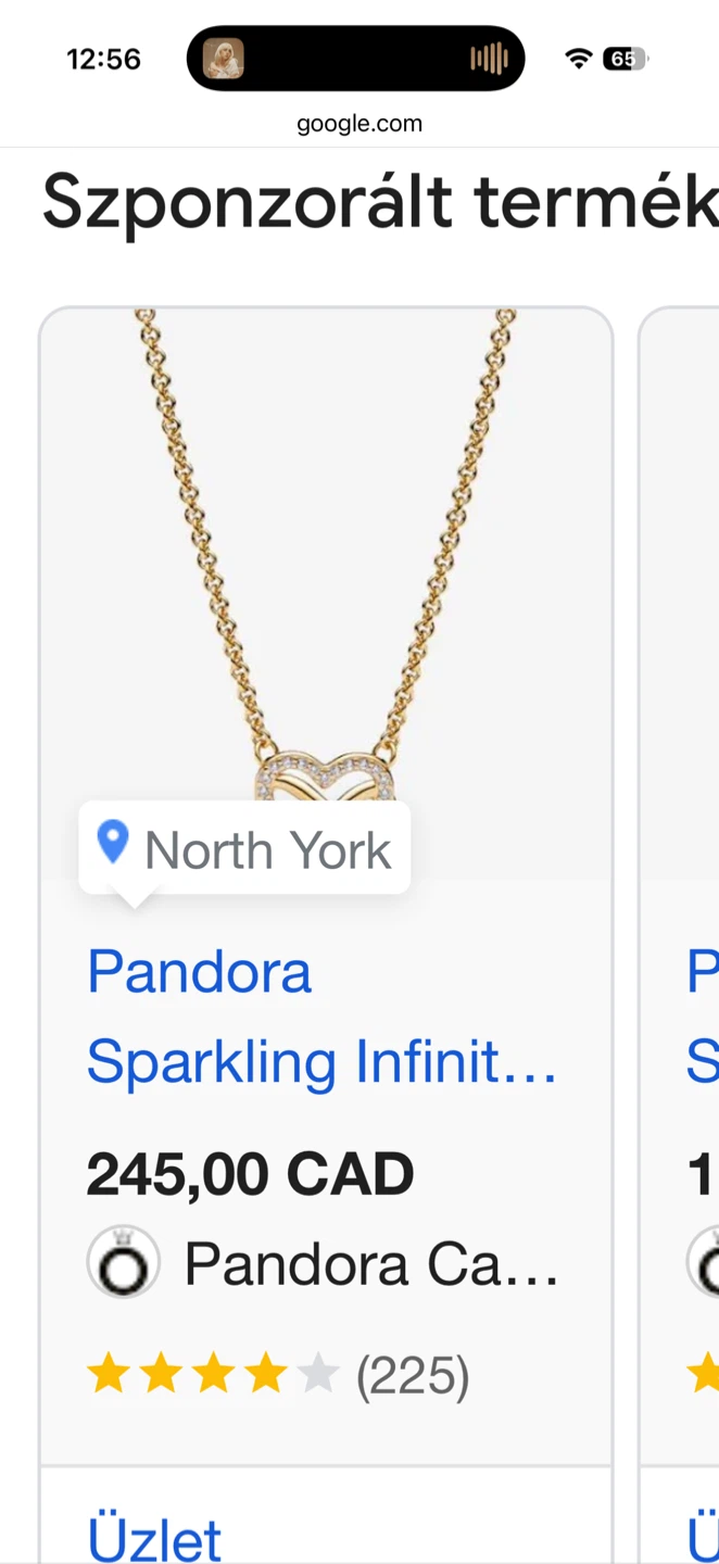 PANDORA SPARKLING HEART INFINITY NECKLACE - photo 4
