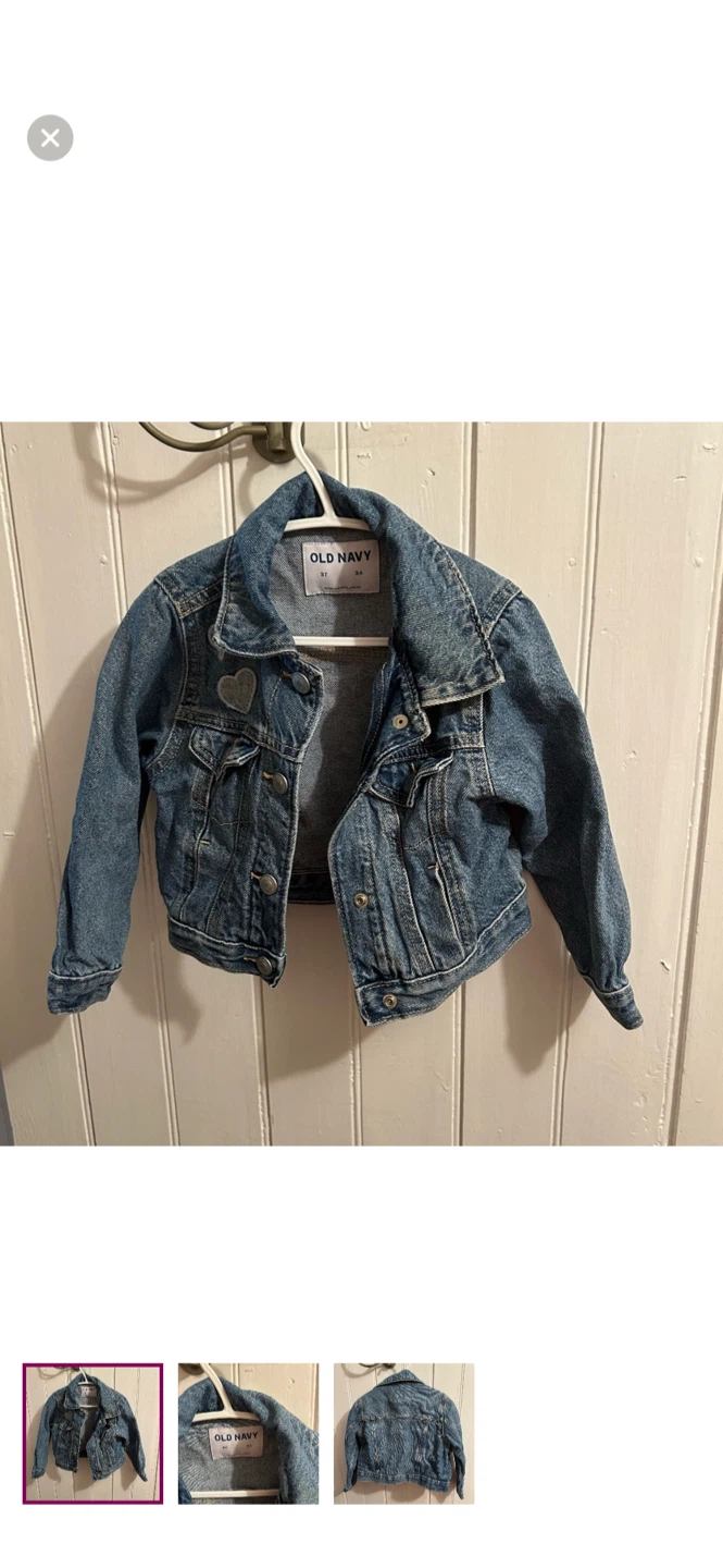 Old Navy Denim Jacket - Size 3T
