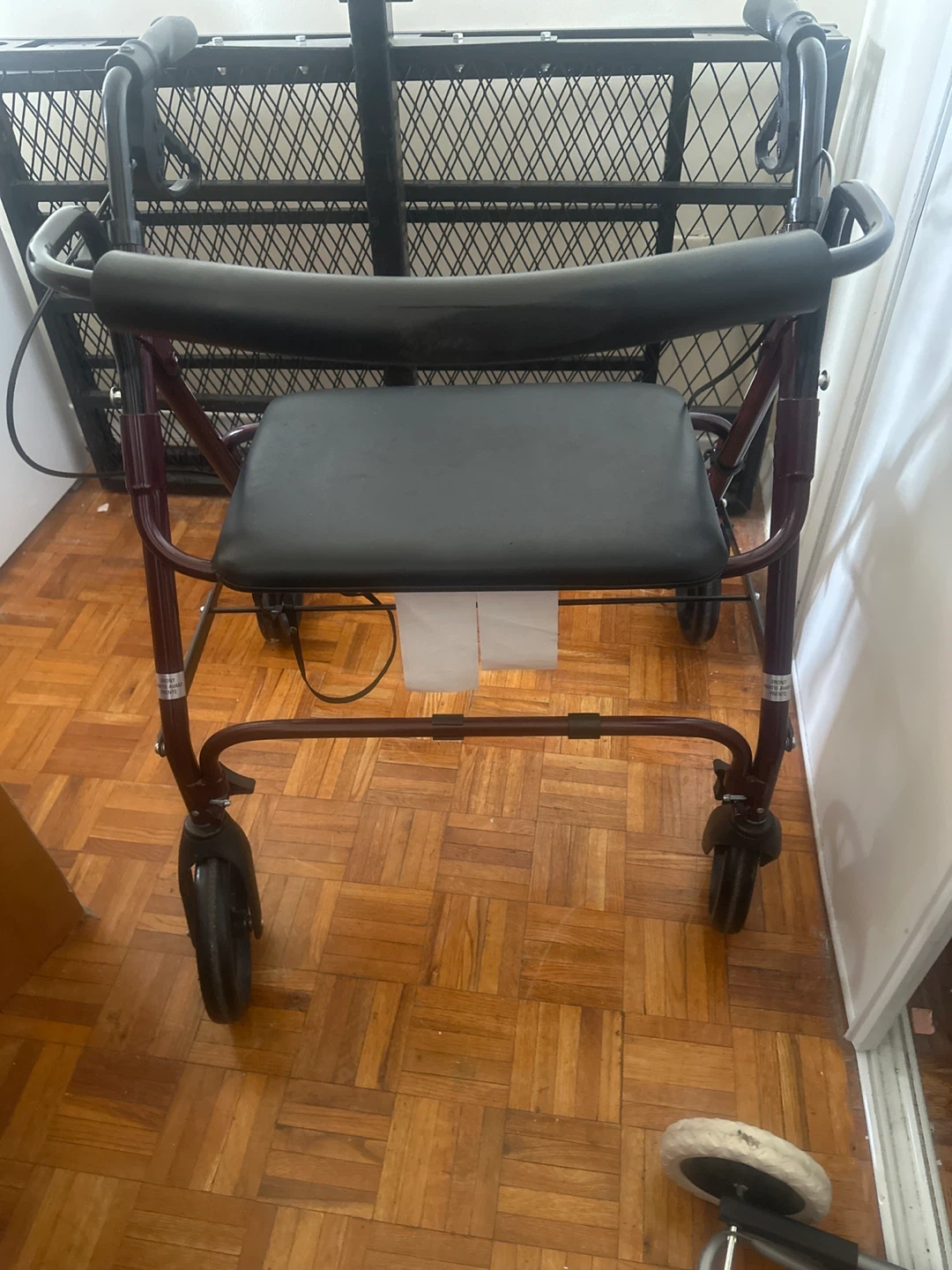 Rolling Walker with Seat and Brakes - photo 2