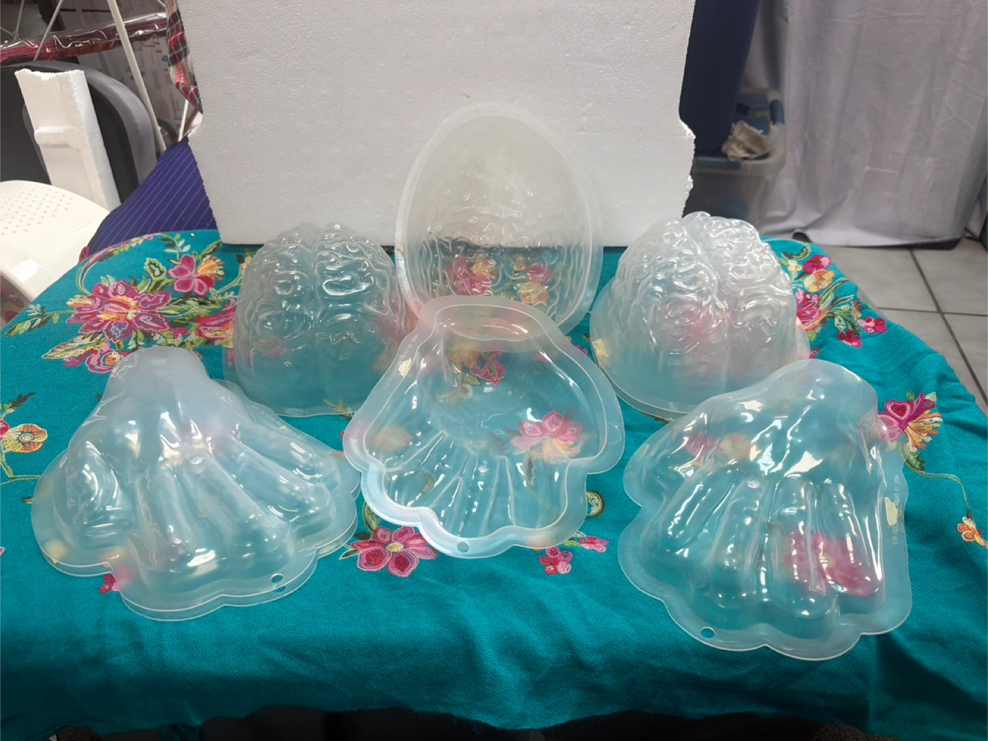 Jelly Molds Set - Brain, & Hand Shapes