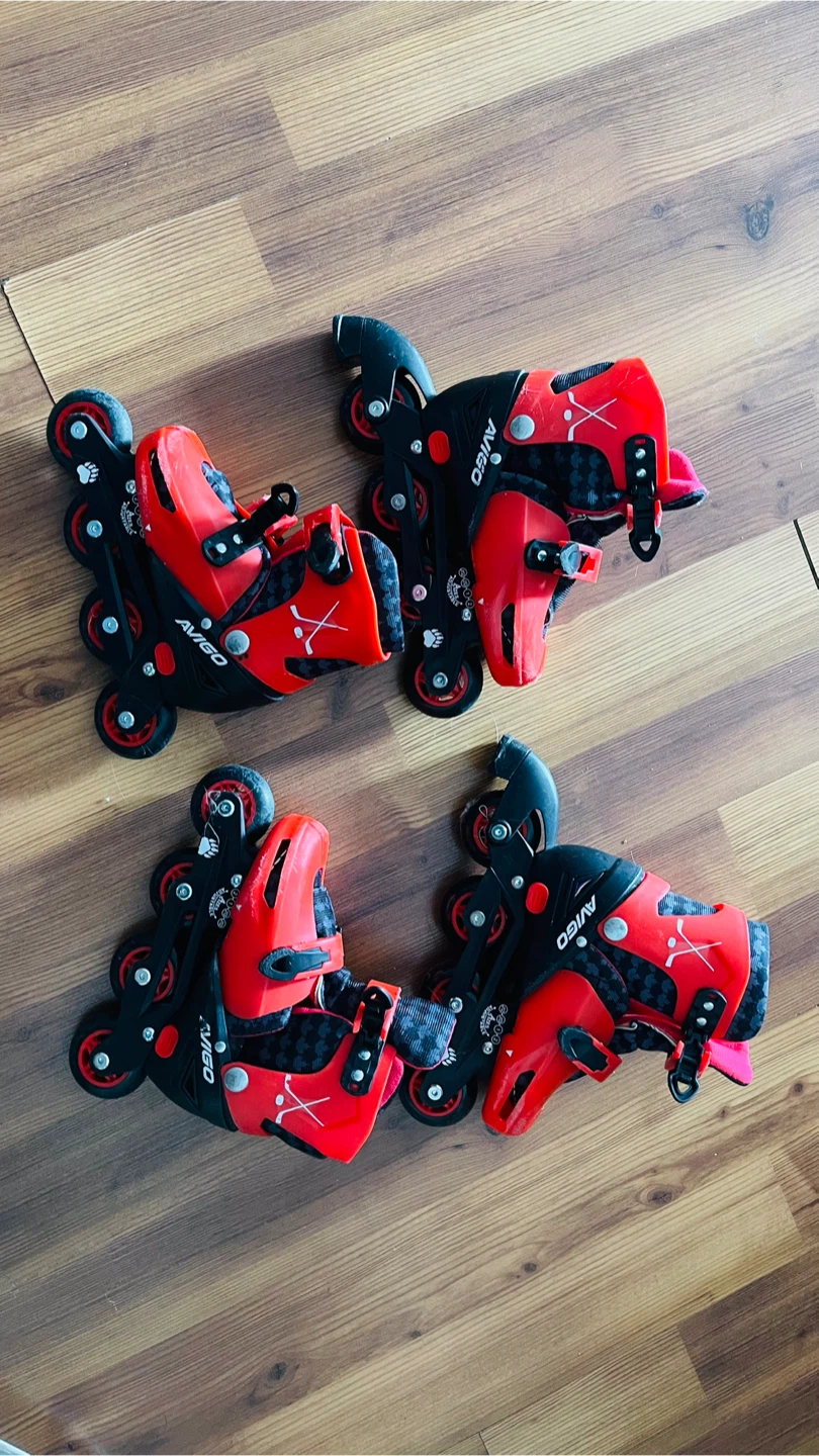 Avigo Kids Inline Skates Size J12-2