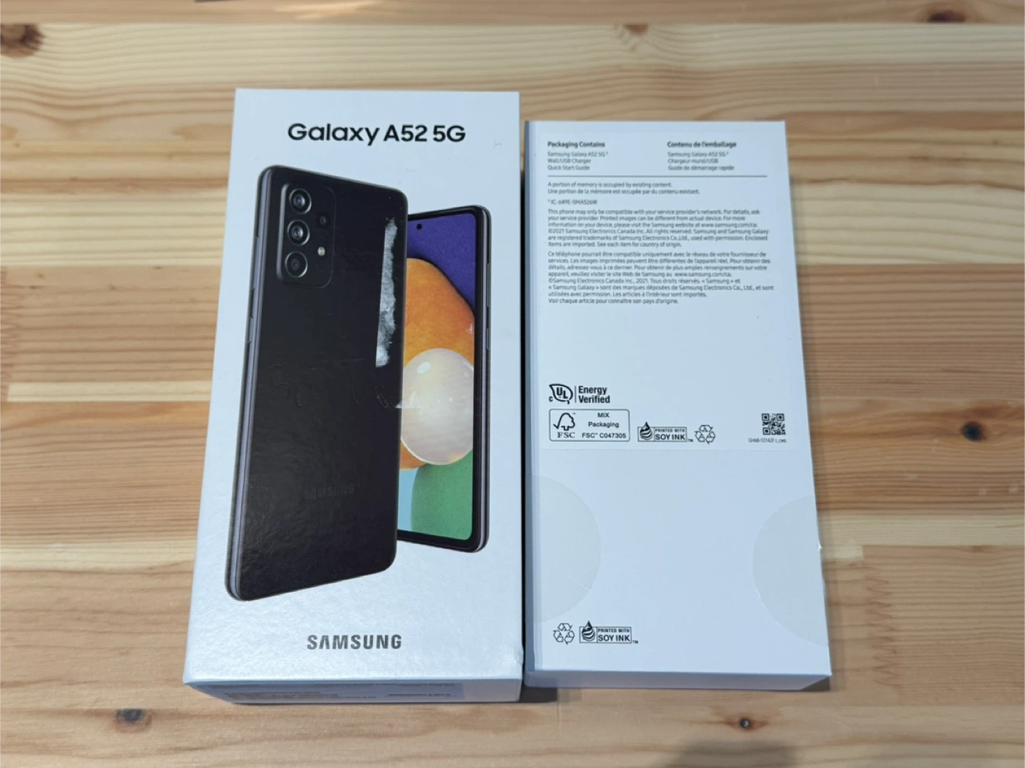 Samsung Galaxy A52 5G BOX ONLY - photo 2