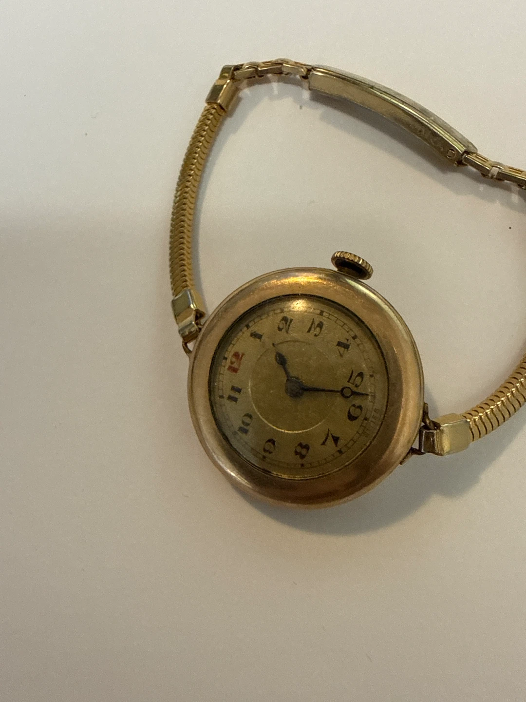 Vintage Gold Tone Ladies Watch - photo 2