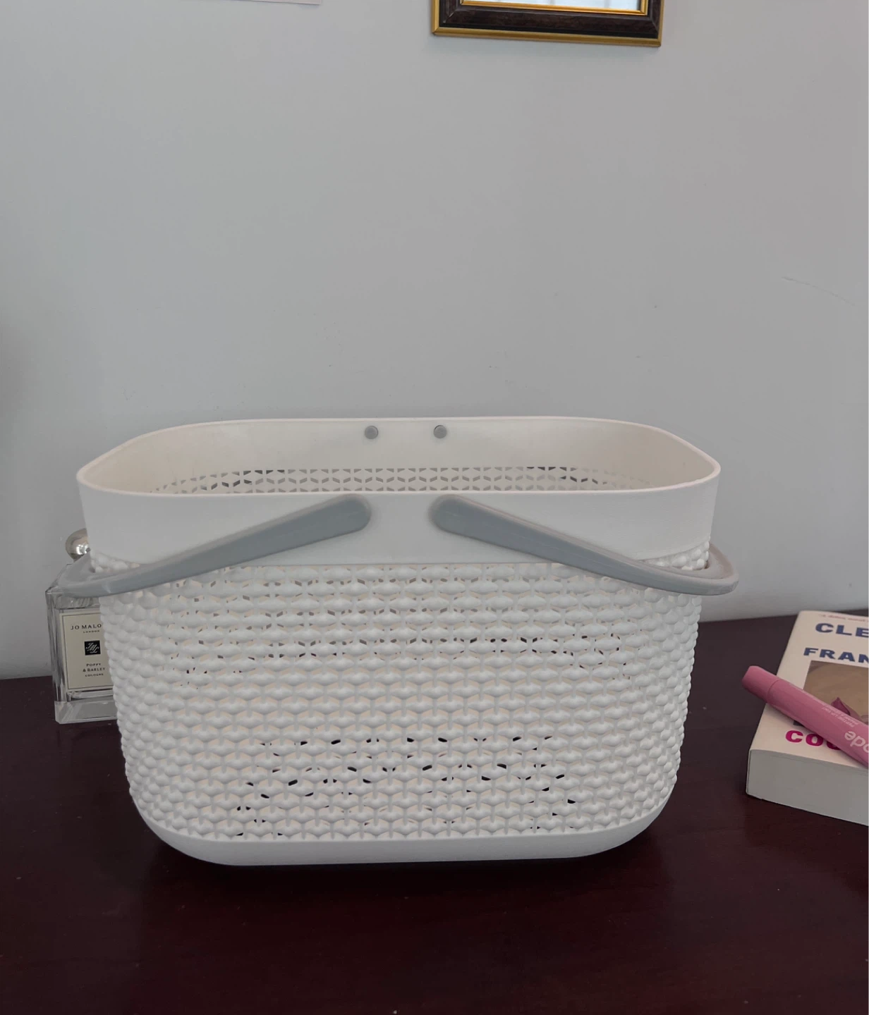Storage Basket in White