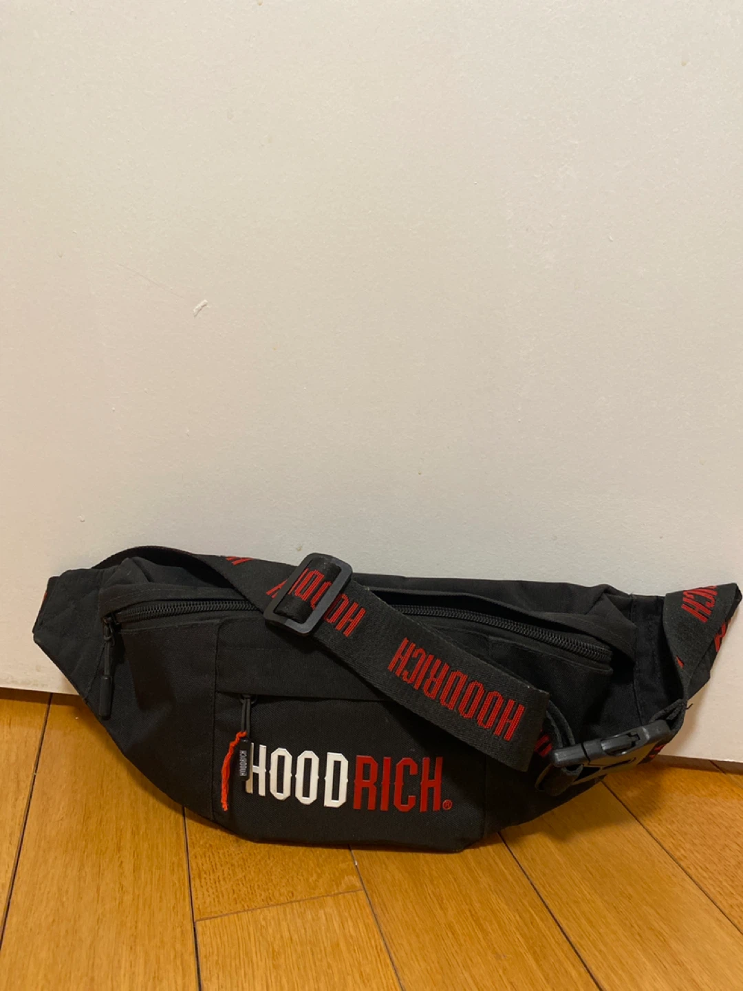 Black Hoodrich Fanny Pack