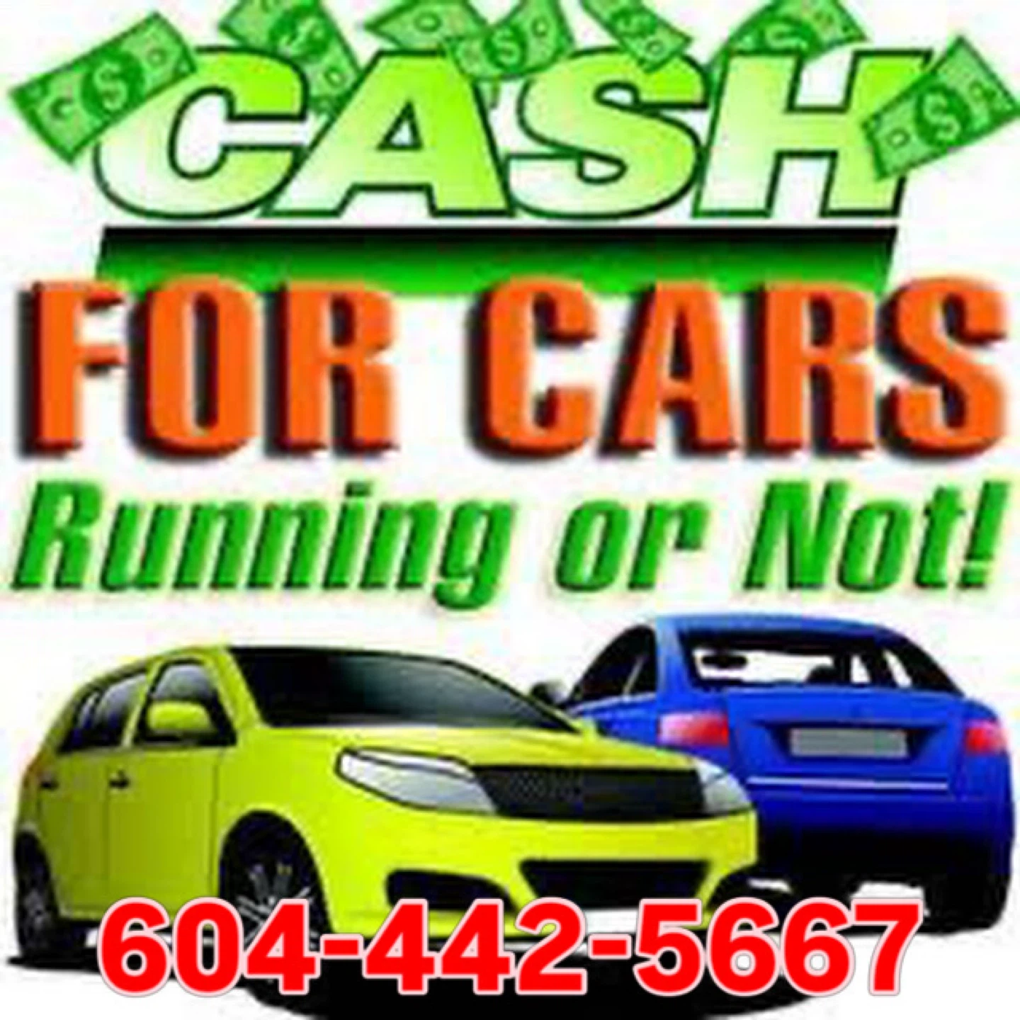 Cash for Cars - Running or Not!